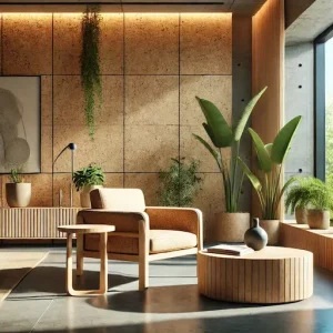 Granulés de liège pour un design écologique