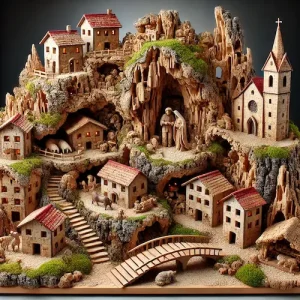 Pannelli per presepe in sughero